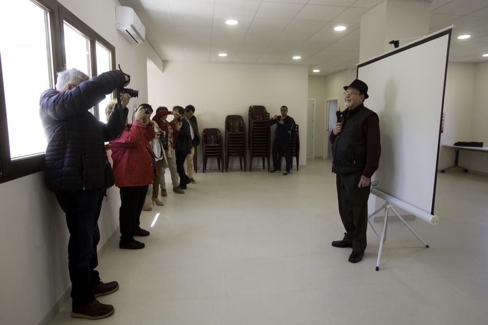 Taller de fotografía de Pilar Cortés en Benilloba