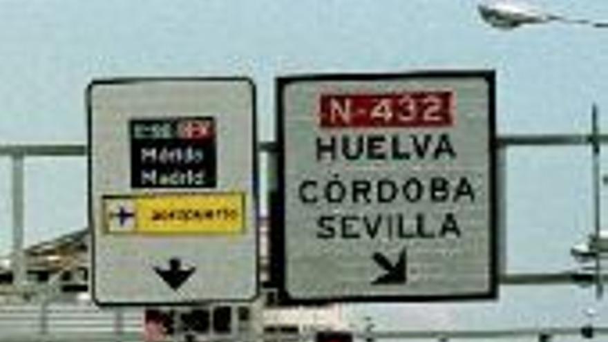 Piden el desdoblamiento de la carretera Huelva-Badajoz