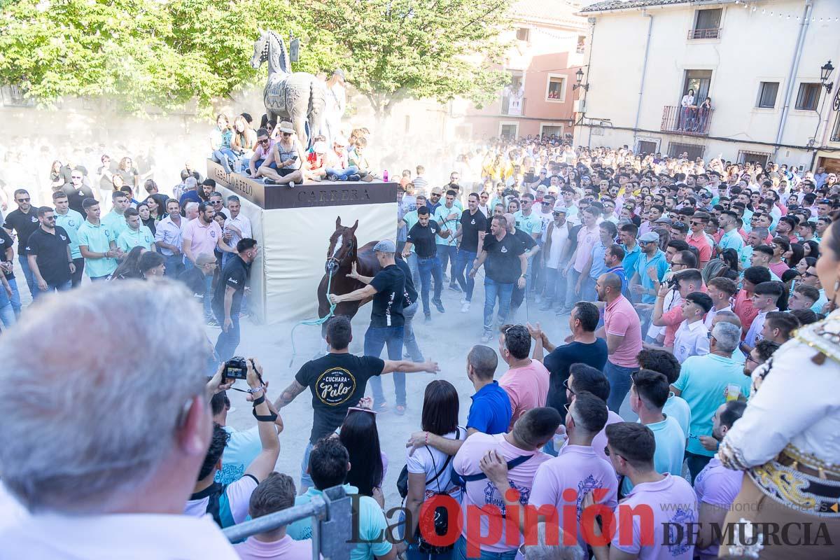 Entrada de caballos al Hoyo en las Fiestas de Caravaca