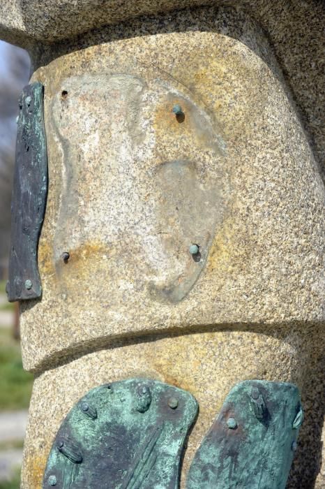 Esculturas del parque de la Torre pierden piezas