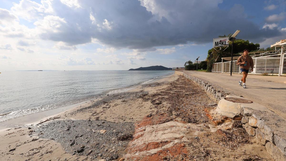 Las imágenes de los destrozos de la dana en varias playas de Ibiza