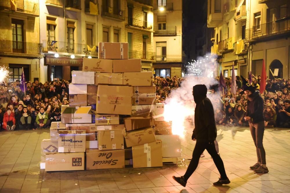 Manifestació feminista a Manresa