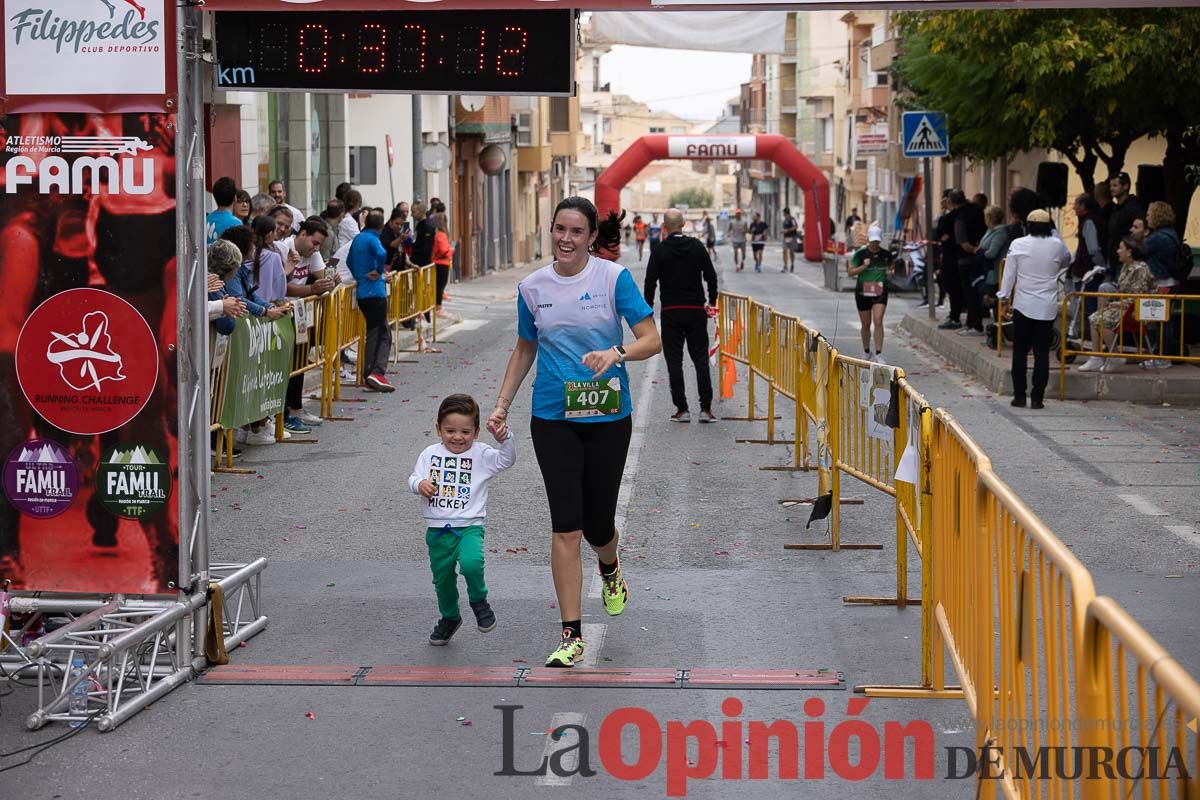 Carrera Popular Urbana y de la Mujer de Moratalla ‘La Villa, premio Marín Giménez (línea de meta)