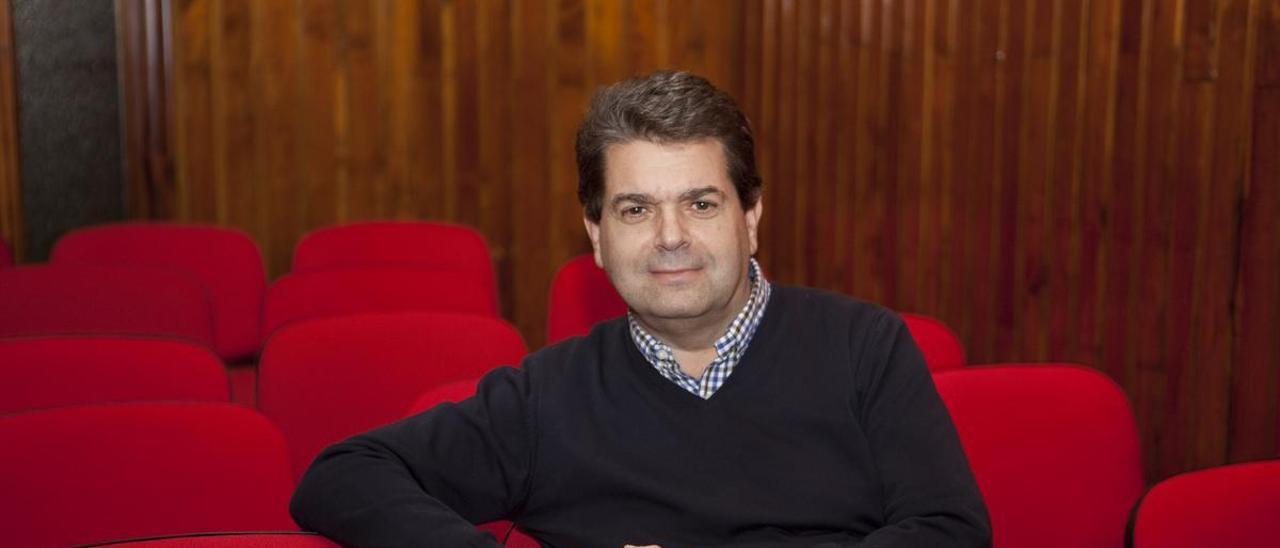 José Ramón Martín Ardines, secretario general del PSOE en San Martín del Rey Aurelio.