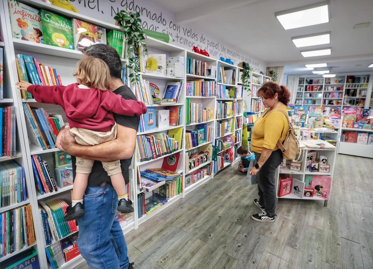 La librería El Barco de papel, en El Sauzal.