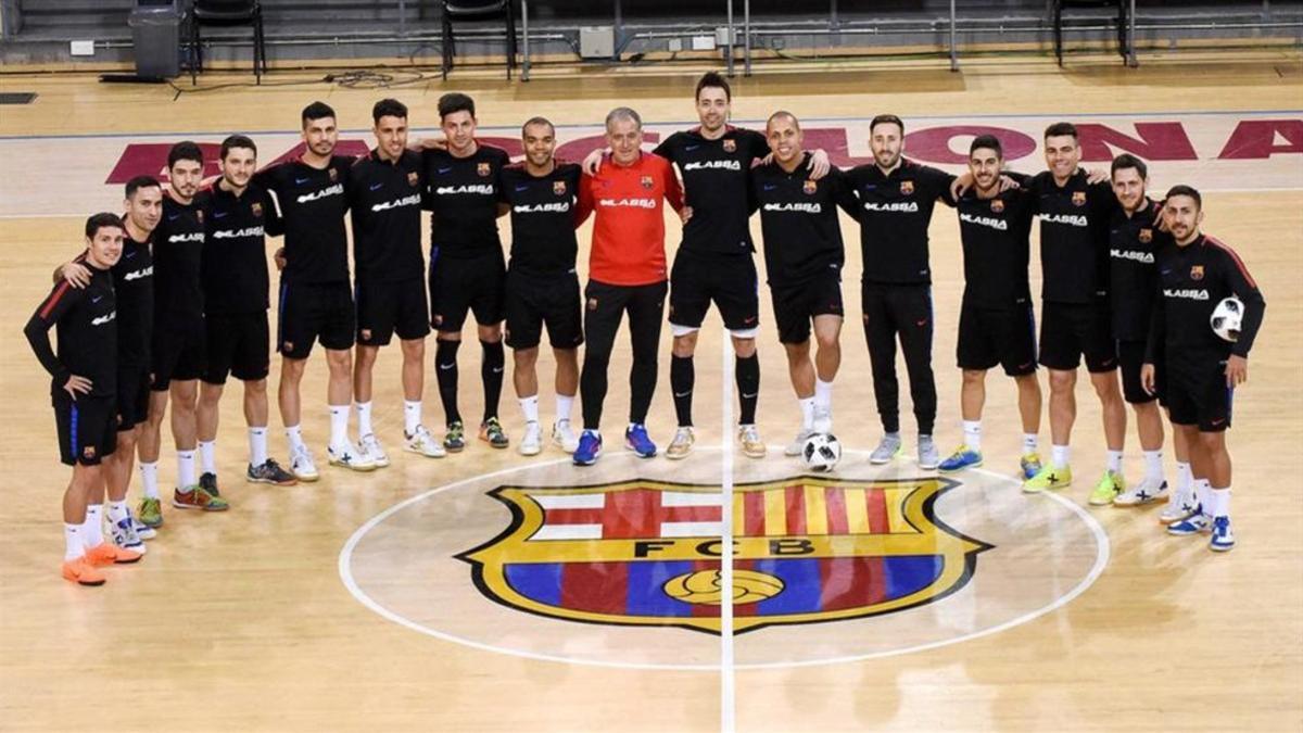 El Barça Lassa se conjura para alzar la UEFA Futsal Cup en Zaragoza