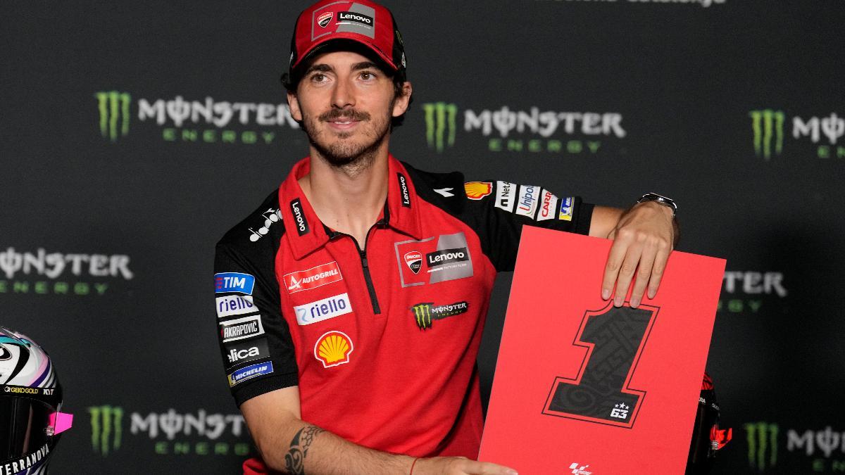 El piloto italiano Francesco 'Pecco' Bagnaia