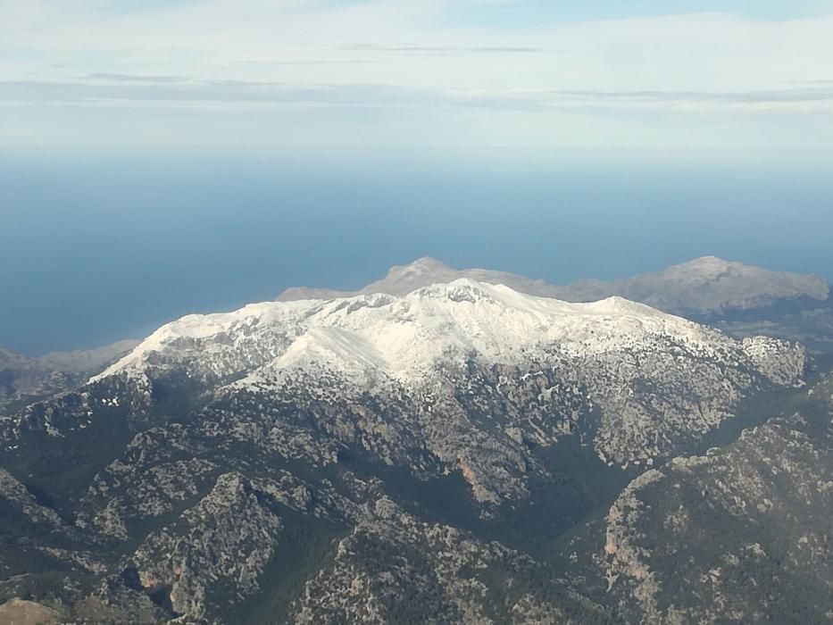 La Serra nevada, a vista de pájaro