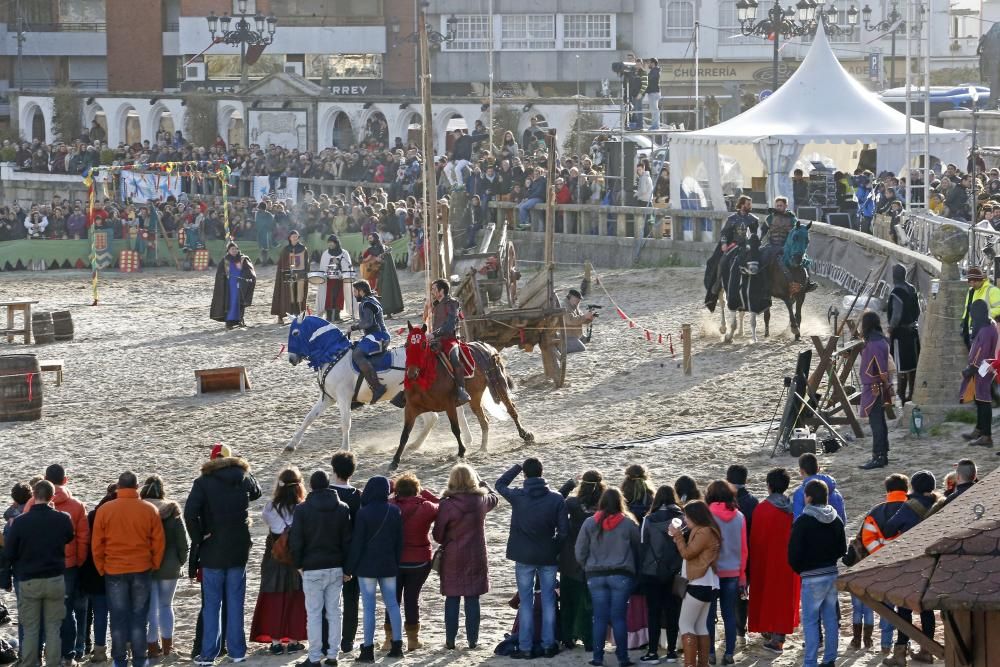 Diversión medieval en la Arribada