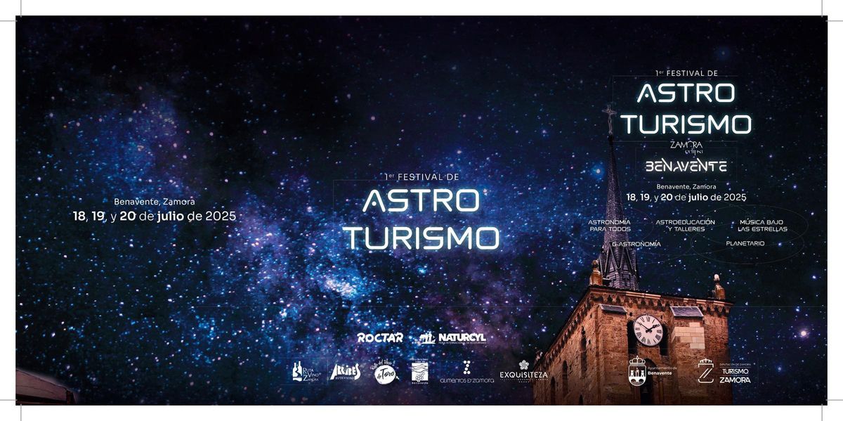 Cartel del Primer Fetival de Astro Turismo