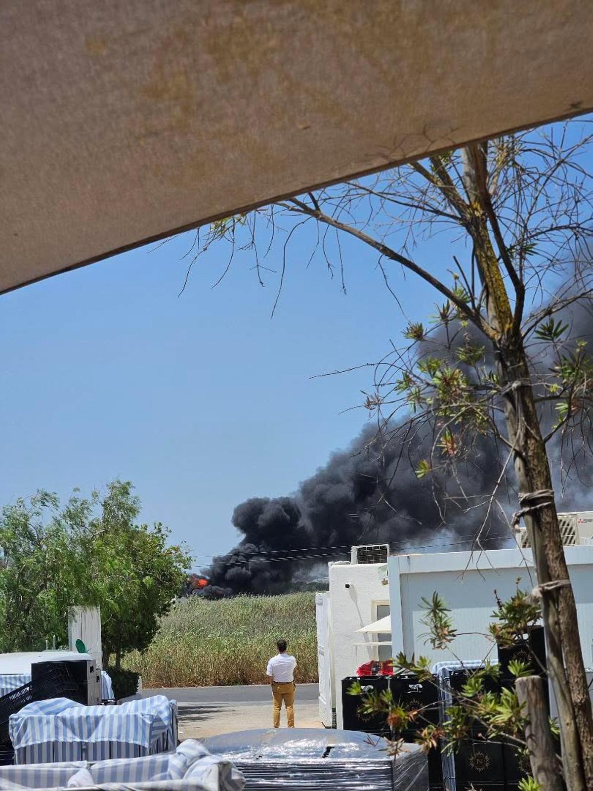 Incendio en Ses Feixes