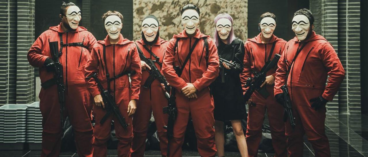 Una imagen del remake surcoreano de ’La casa de papel’.