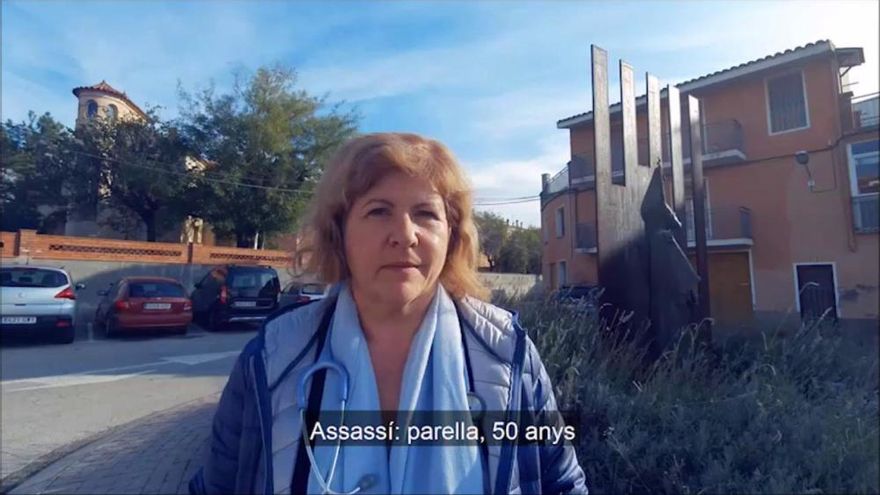 VÍDEO | Navarcles posa cara a les dones assassinades per violència masclista