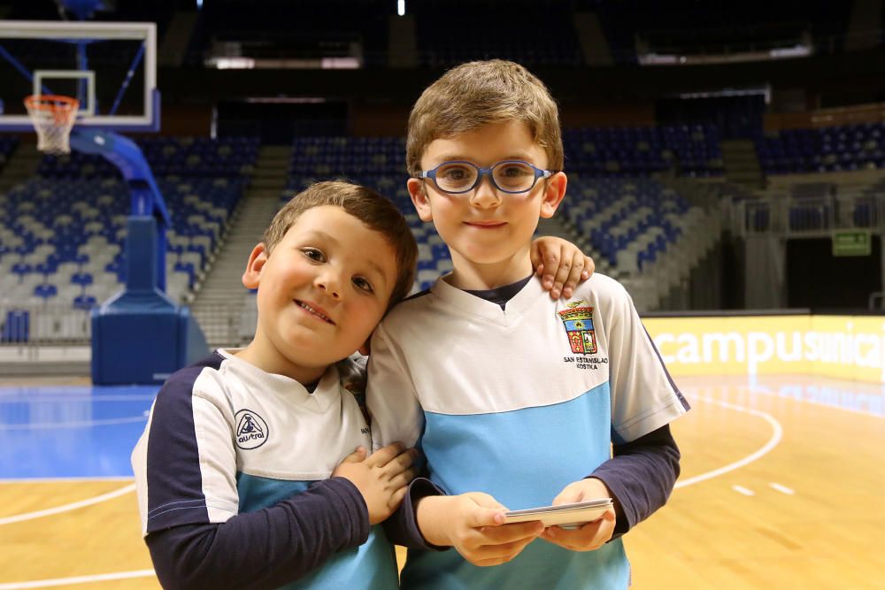 El Unicaja abre su entrenamiento al público