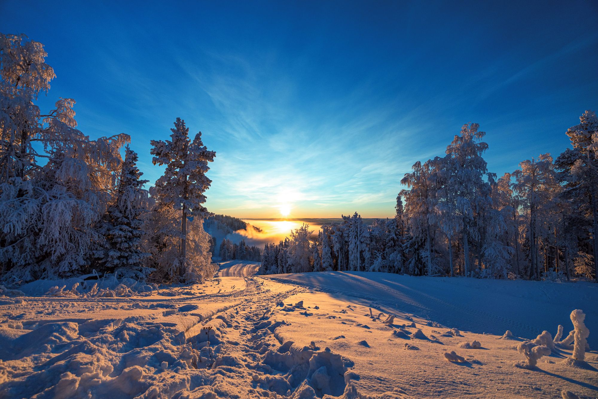 Un gélido paraíso que encontrarás en el norte de Europa.
