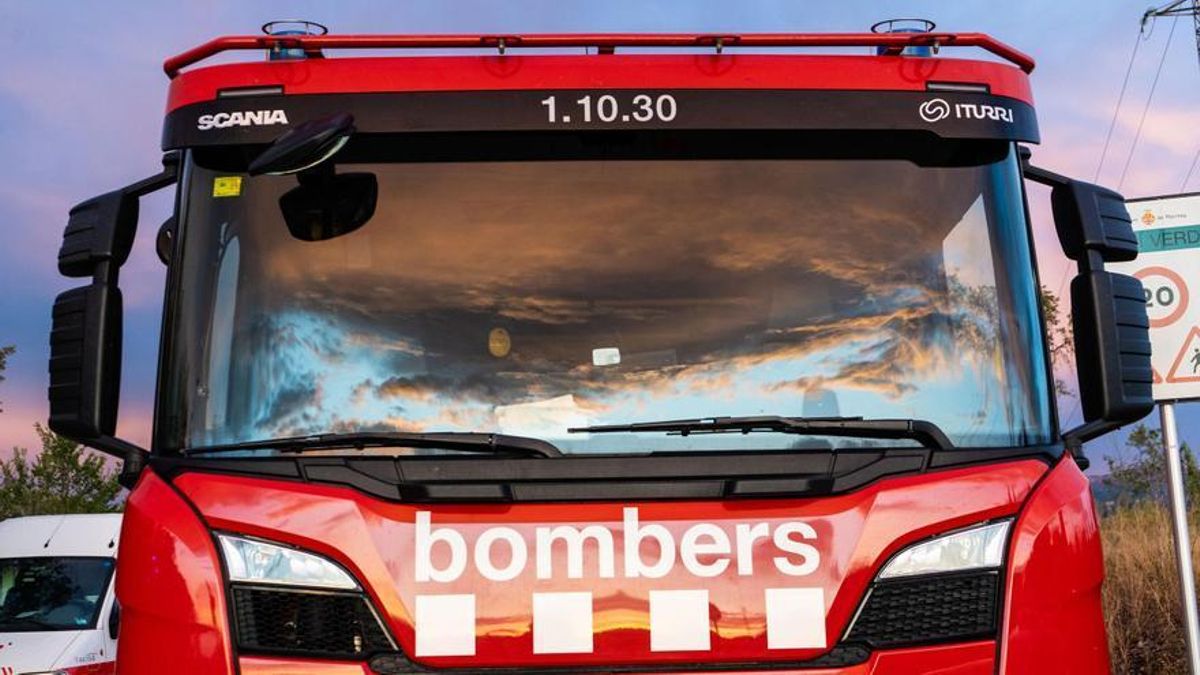 Una dotació dels Bombers s'ha mobilitzat per atendre l'emergència