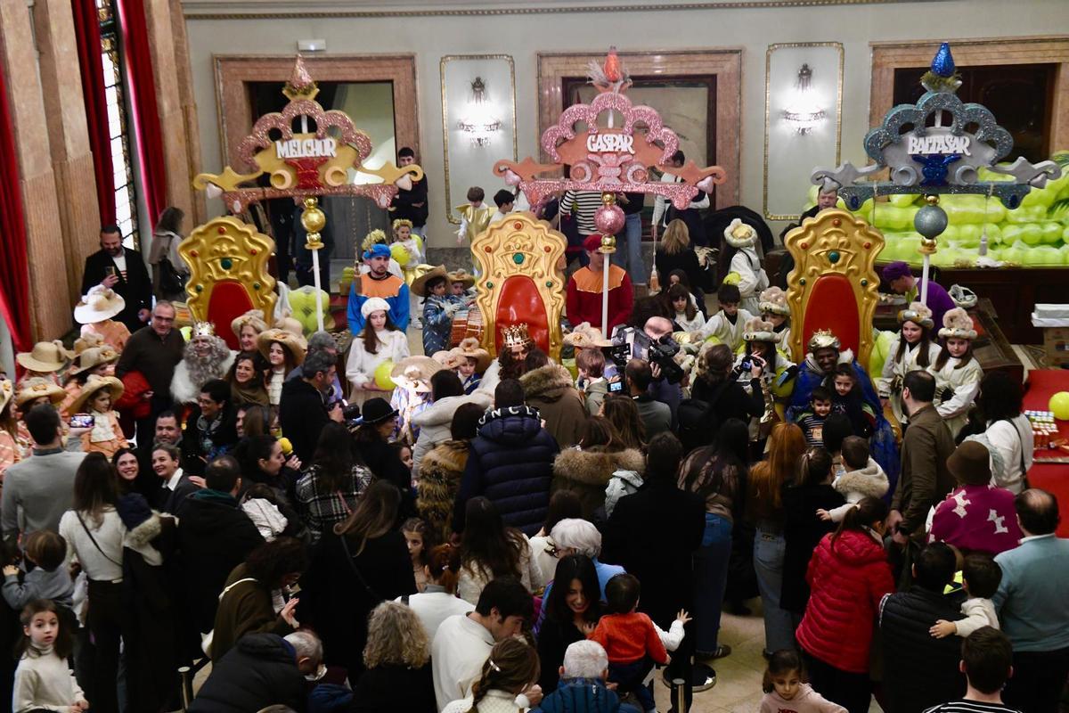Recepción a los Reyes Magos en Murcia