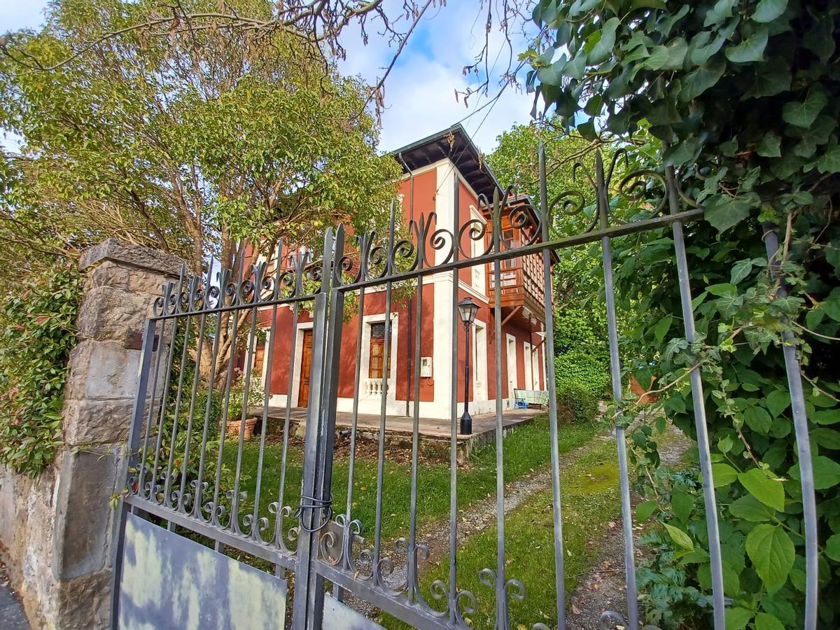 Lateral de Casa de los Pintado, en San Cucao