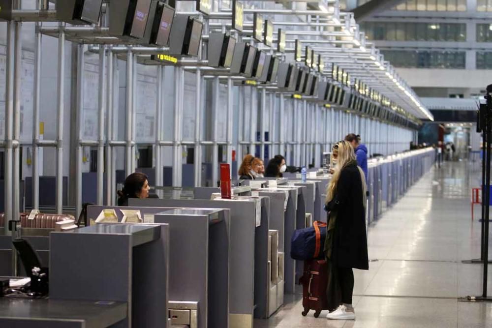 El Aeropuerto de Málaga en Estado de Alarma