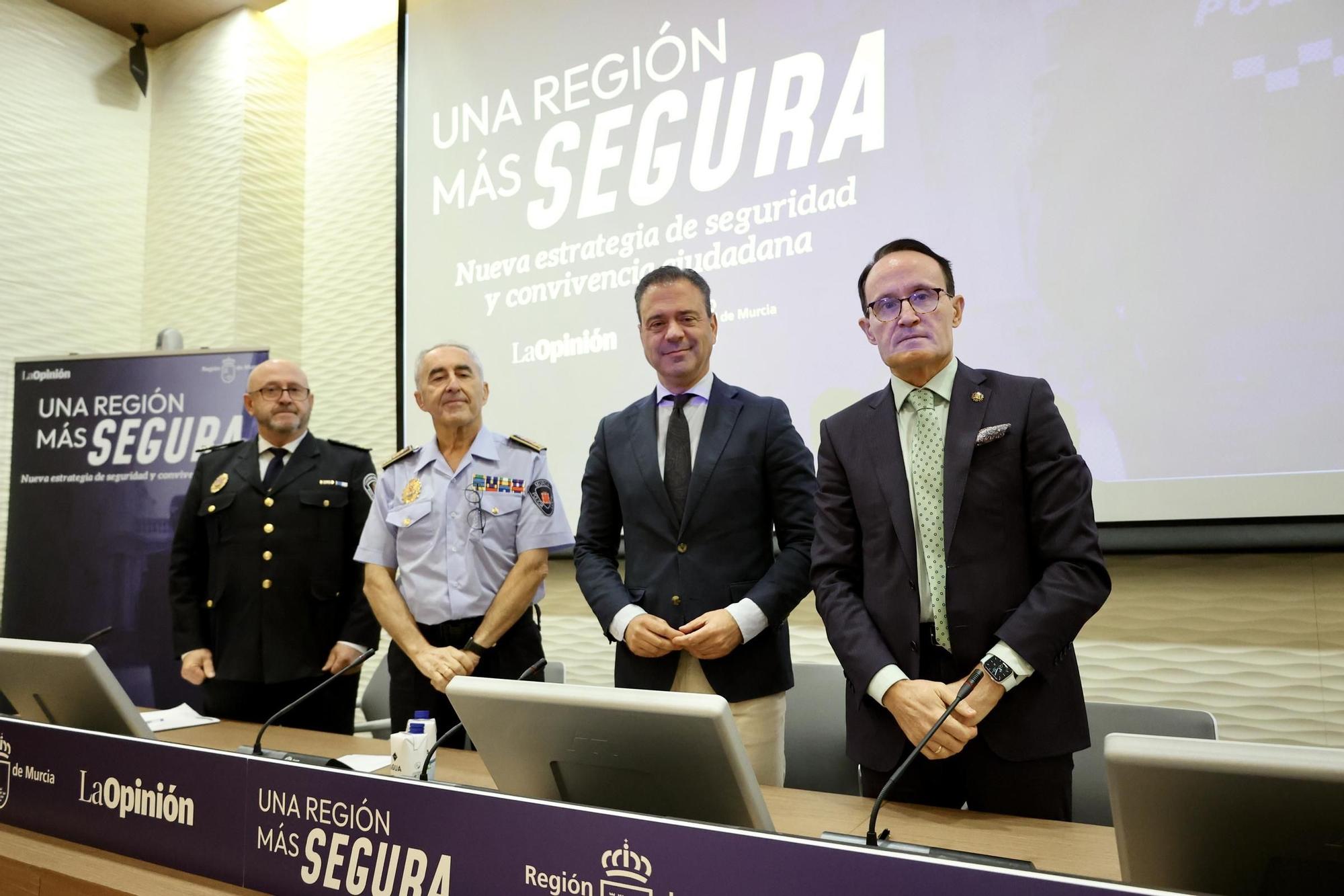 El Foro 'Una Región Más Segura', en imágenes