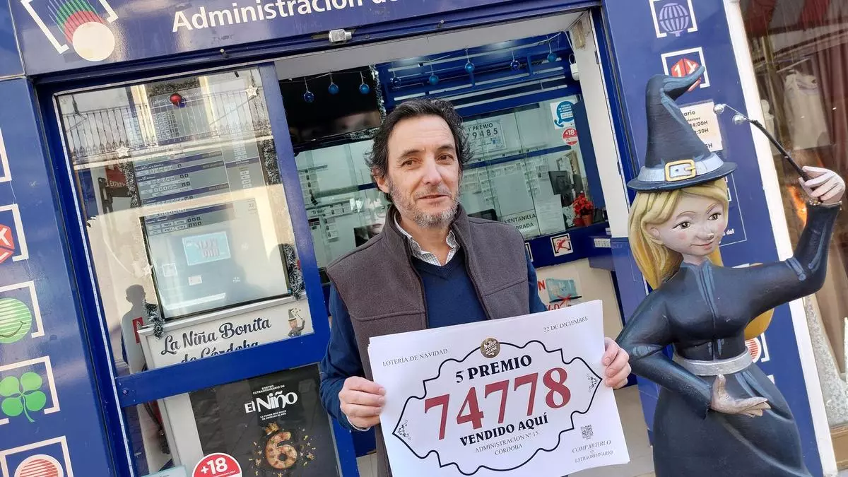 Un quinto premio toca en el centro de Córdoba y el barrio del Guadalquivir