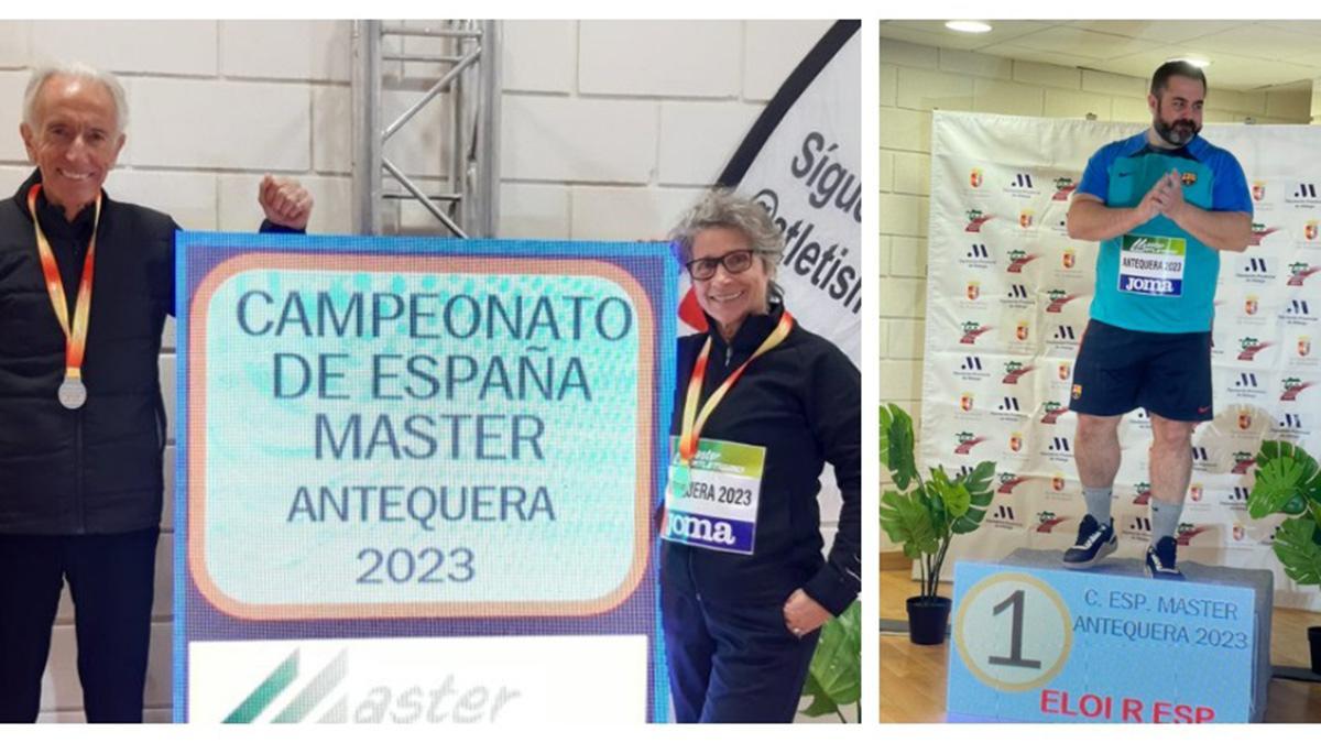 91 medalles catalanes al Campionat d’Espanya màster