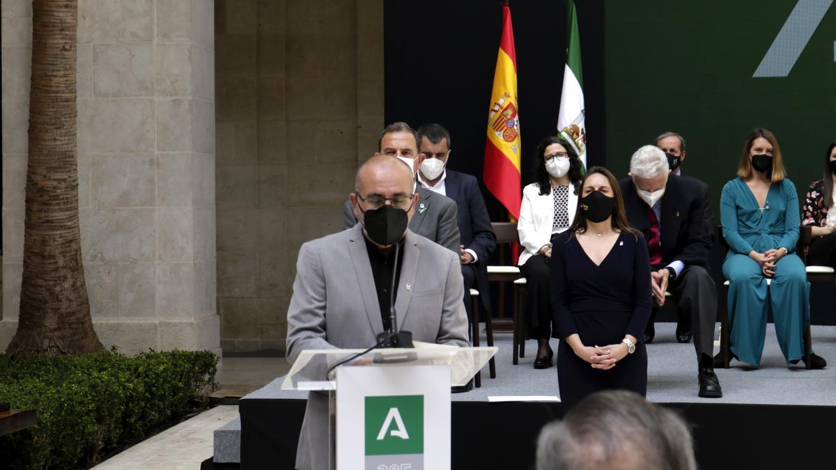 Entrega de los premios por el Día de Andalucía en Málaga