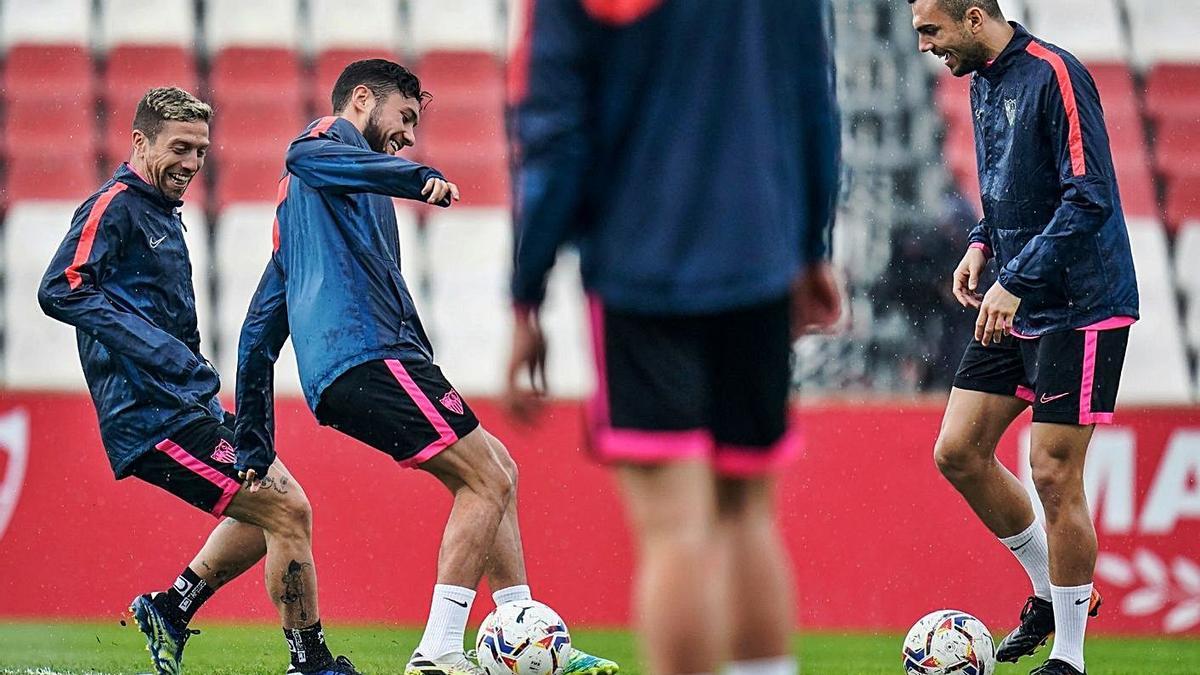 Los de Lopetegui solo han contado con un entrenamiento para preparar el partido de hoy. | SEVILLA FC