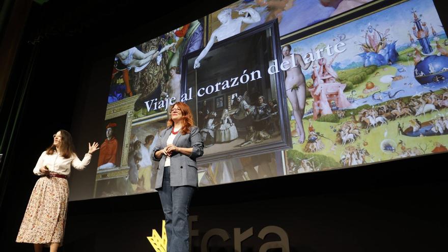 Un viaje por el corazón del Prado, seis artistas y una historia: las obras de Velázquez, Goya, Tiziano, Rubens, El Bosco y El Greco se encuentran con el público en el teatro Filarmónica