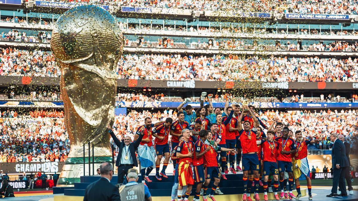 España ganó su segundo Mundial en el MetLife