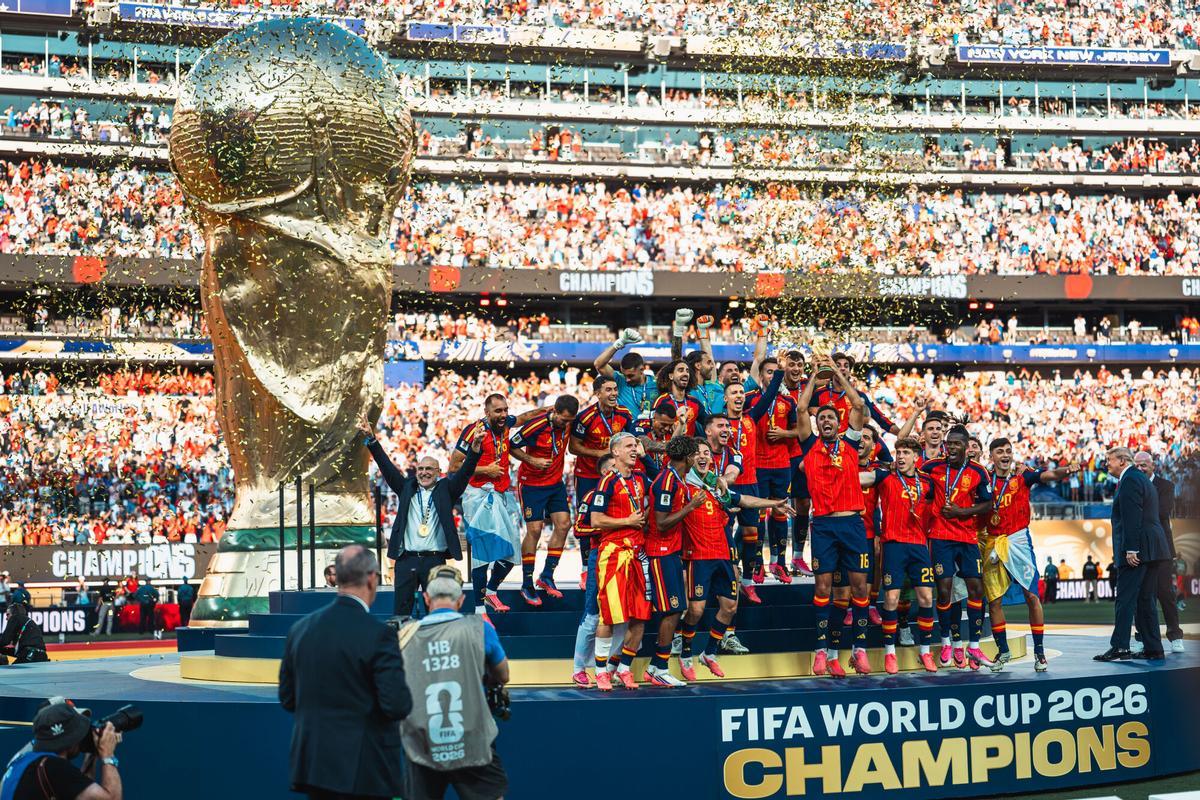 España ganó su segundo Mundial en el MetLife