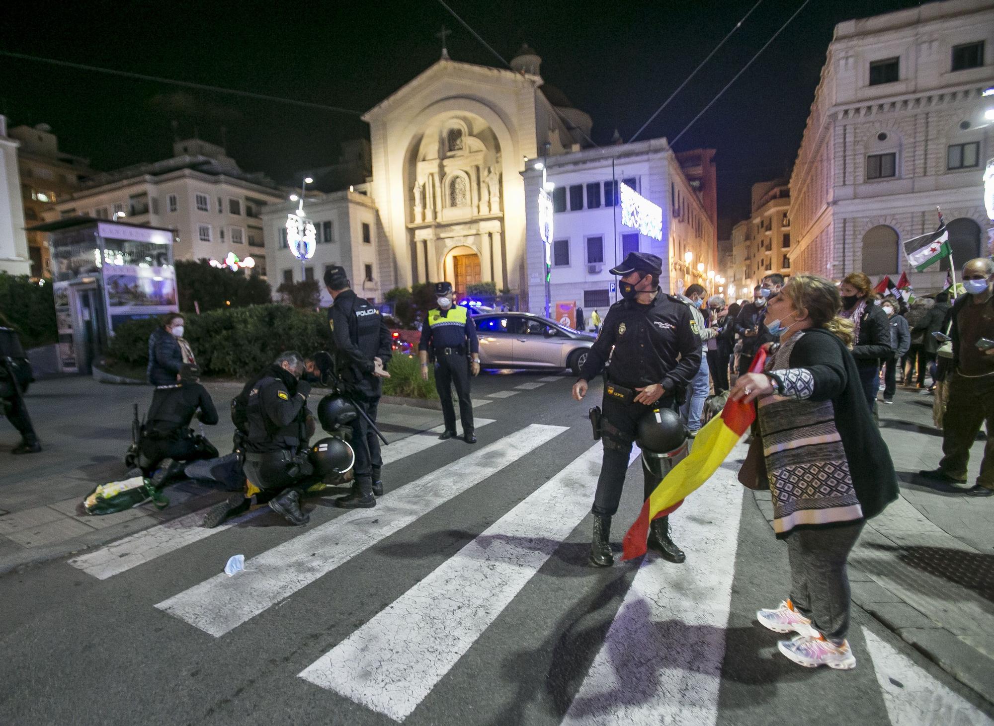 Más de 300 personas incumplen las medidas en una concentración de apoyo al pueblo saharaui