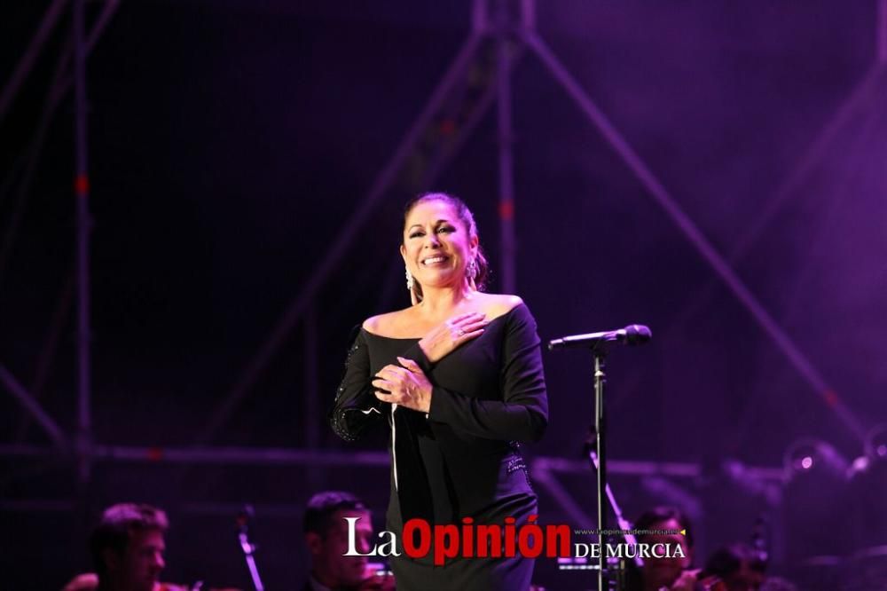 Isabel Pantoja, en la Plaza de Toros de Murcia.