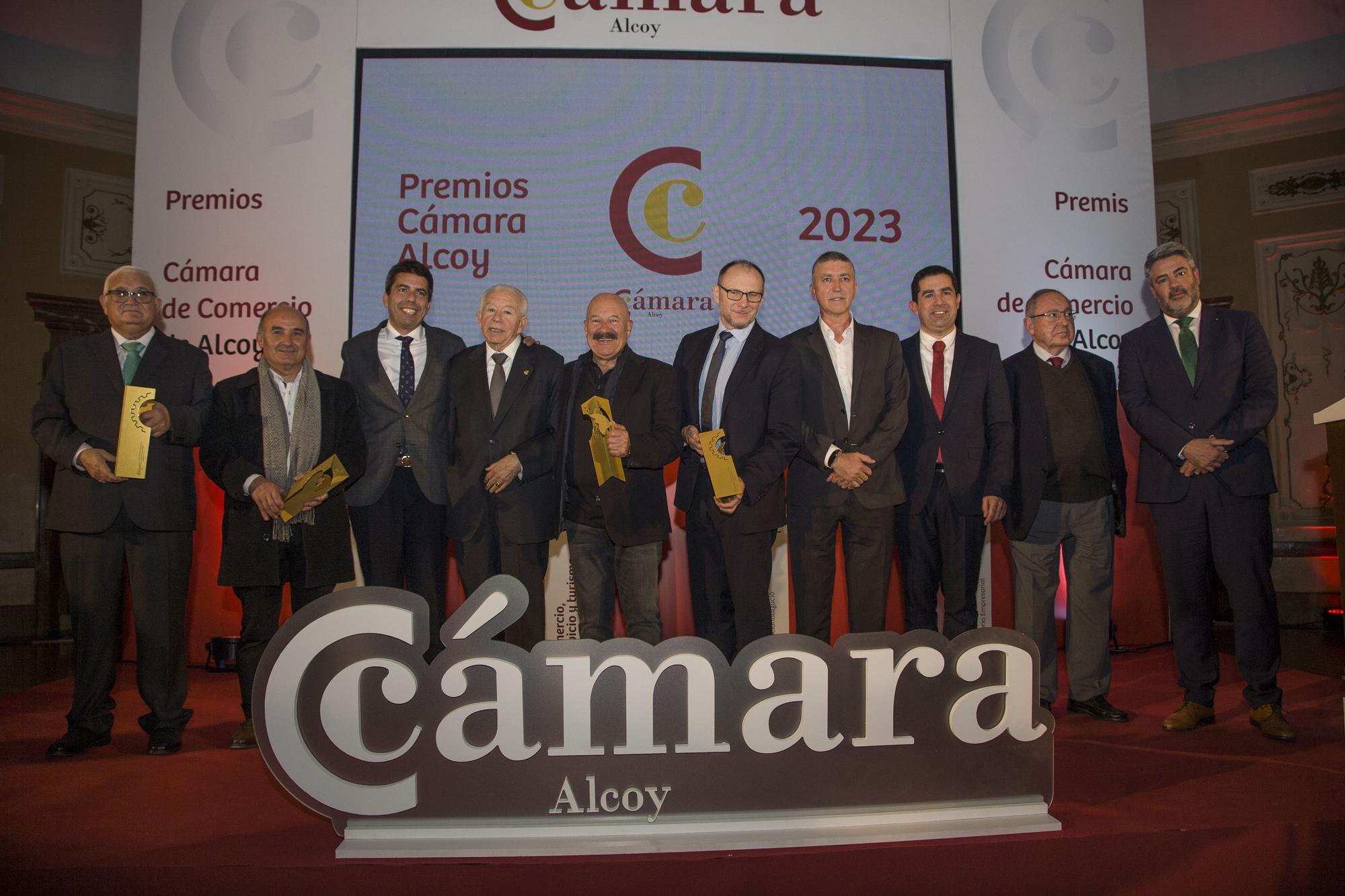 Respaldo social a la entrega de premios de la Cámara de Alcoy