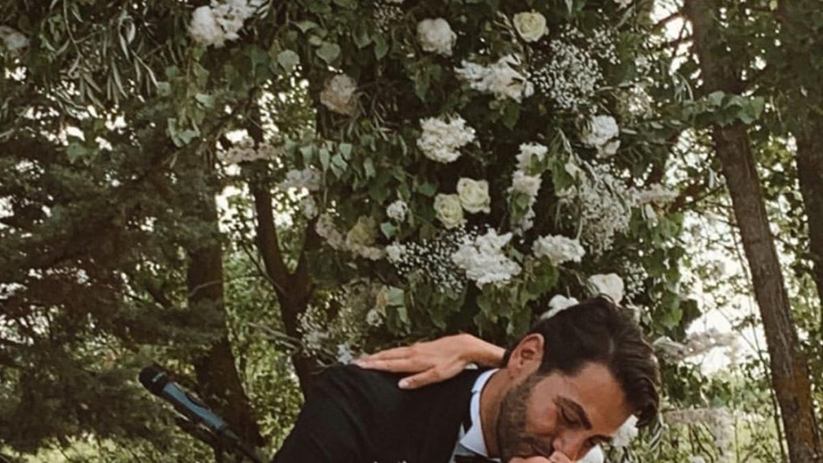 Ghassan Vader y Alexandra Pereira ya como marido y mujer