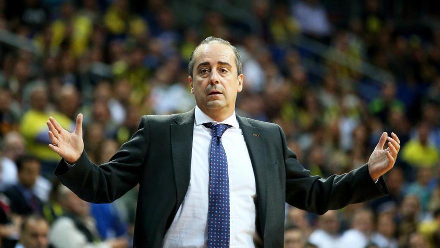 Txus Vidorreta, entrenador del Valencia Basket.