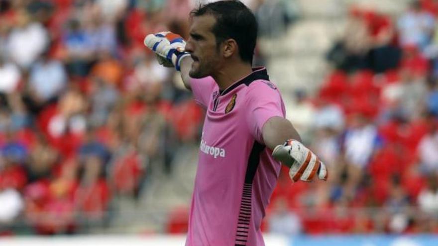 Cabrero, en un partido de la pasada temporada.