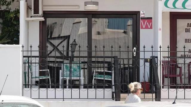 Terraza de una vivienda vacacional en Canarias.