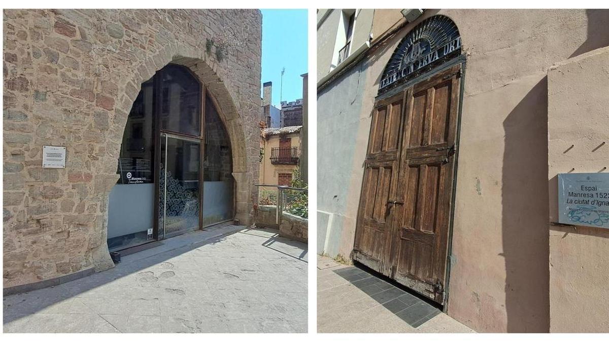 Les entrades al Carrer del Balç i a l'Espai 1522 de Manresa