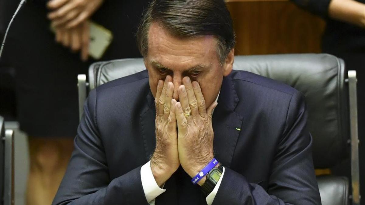 El presidente de Brasil, Jair Bolsonaro.