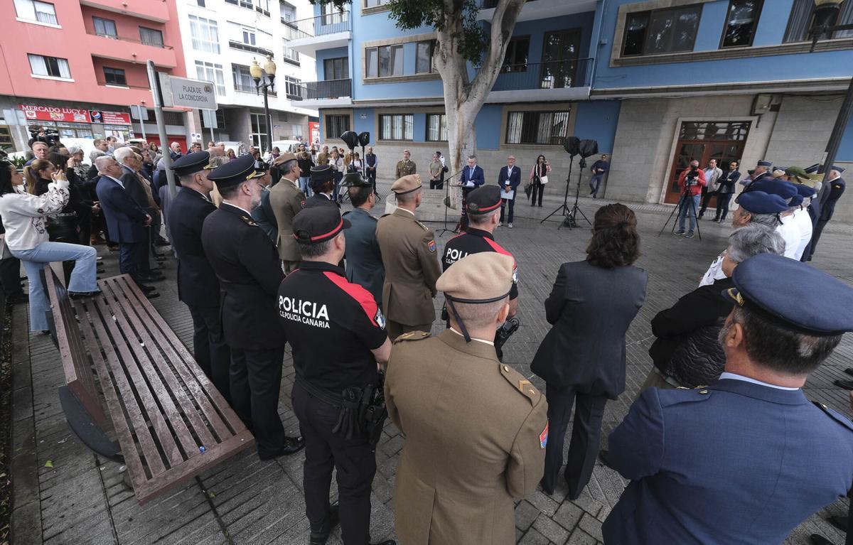 Concentración de las Víctimas del Terrorismo por el día europeo, en el 22 aniversario del 11M.