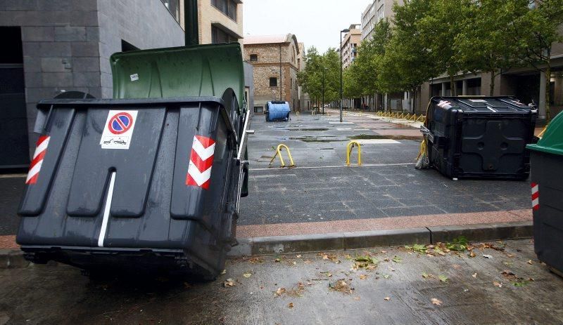 Fuerte tormenta en Zaragoza