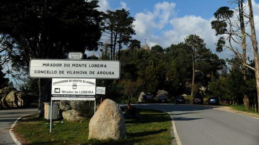 Mirador de Lobeira, en Vilanova de Arousa. // Iñaki Abella