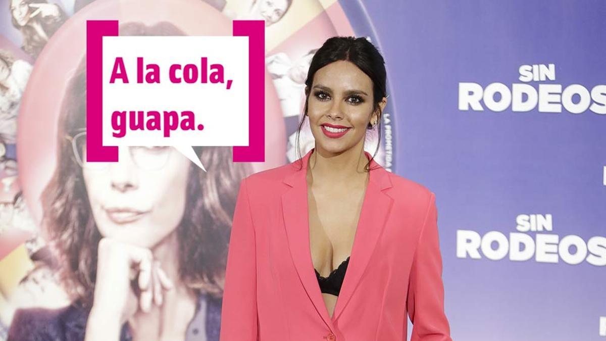 Cristina Pedroche en el estreno de Sin Rodeos