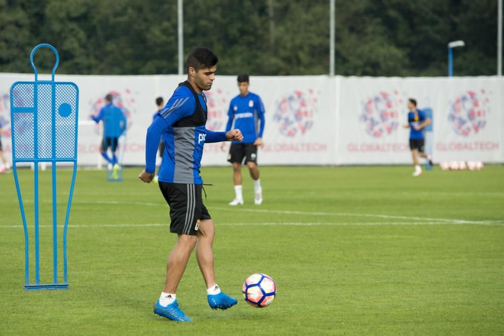 Entrenamiento del Real Oviedo