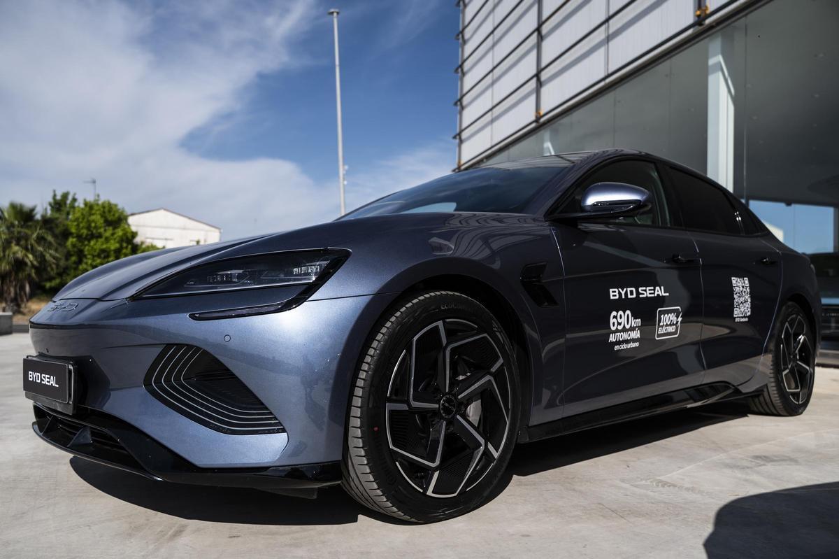 BYD Seal, una de las grandes apuestas de la marca de coches eléctricos.