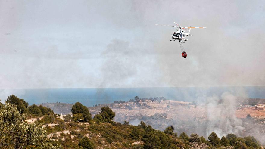 Vídeo: Espectacular &#039;time-lapse&#039; desde el Bartolo donde se ve el incendio de Cabanes