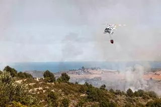 Vídeo: Espectacular 'time-lapse' desde el Bartolo donde se ve el incendio de Cabanes