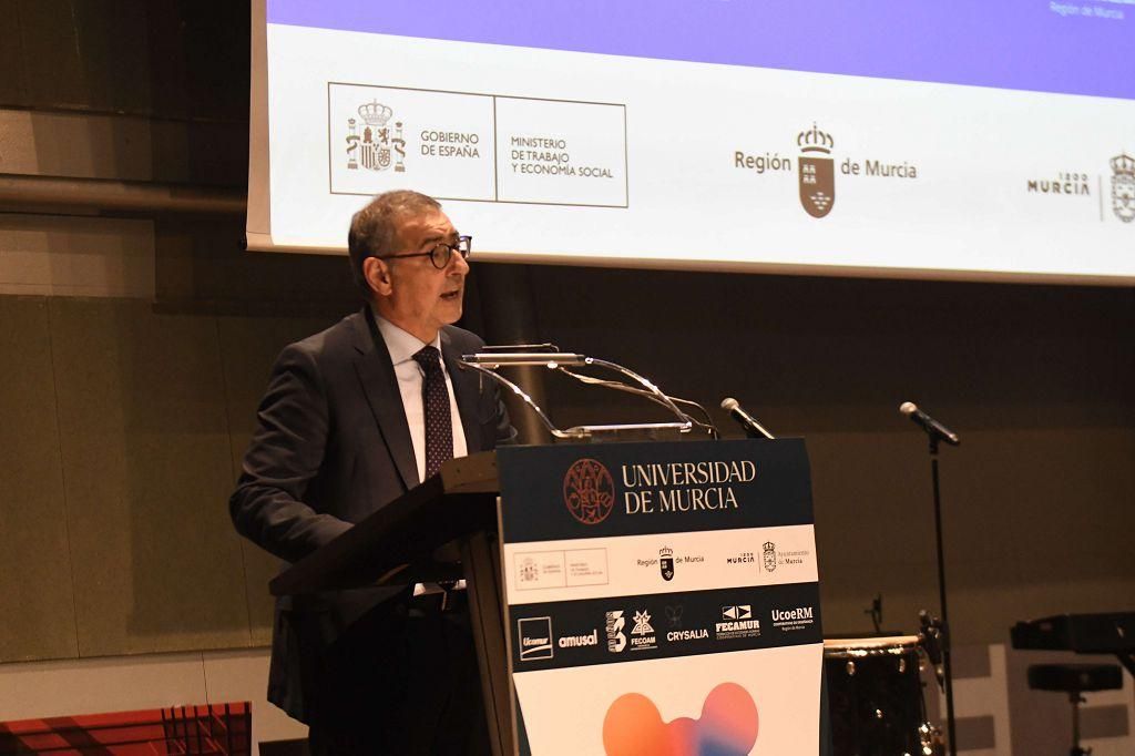 El acto en la UMU para celebrar que Murcia es Capital Española de la Economía Social 2025