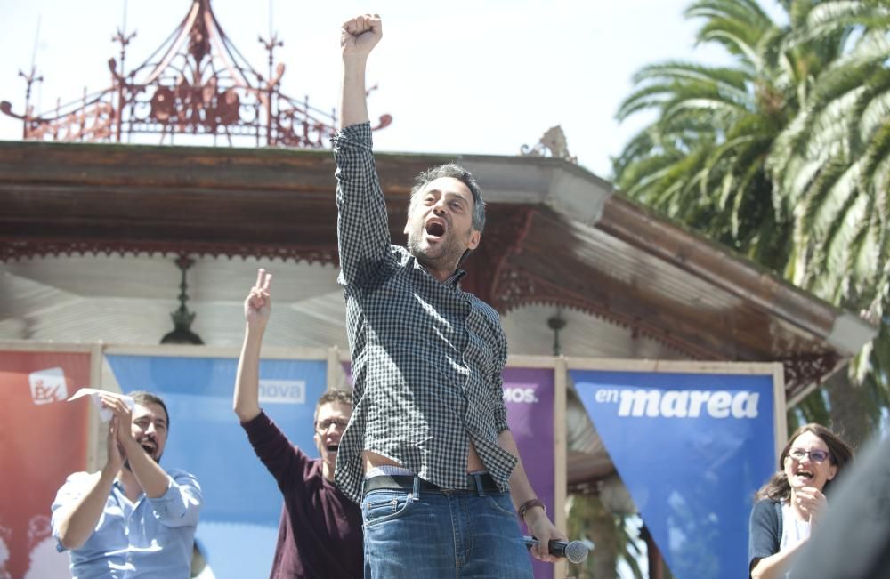 Mitin de En Marea en A Coruña